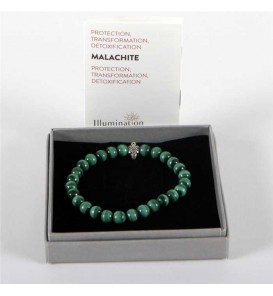 Malachite 6mm - Lithotherapie Bracelet